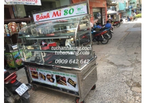 Tủ bán bánh mì nướng Tủ bán bánh mì nướng